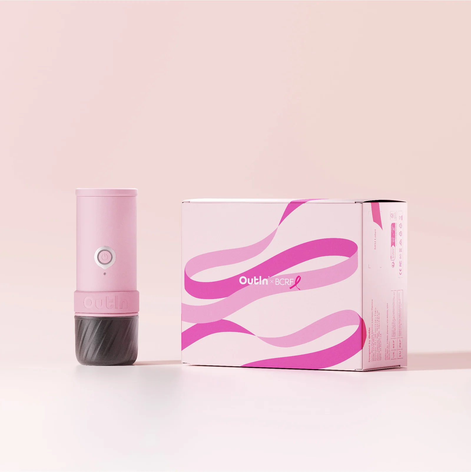 Máy pha cà phê Outin Mino - màu Rose Clay - Ảnh 6