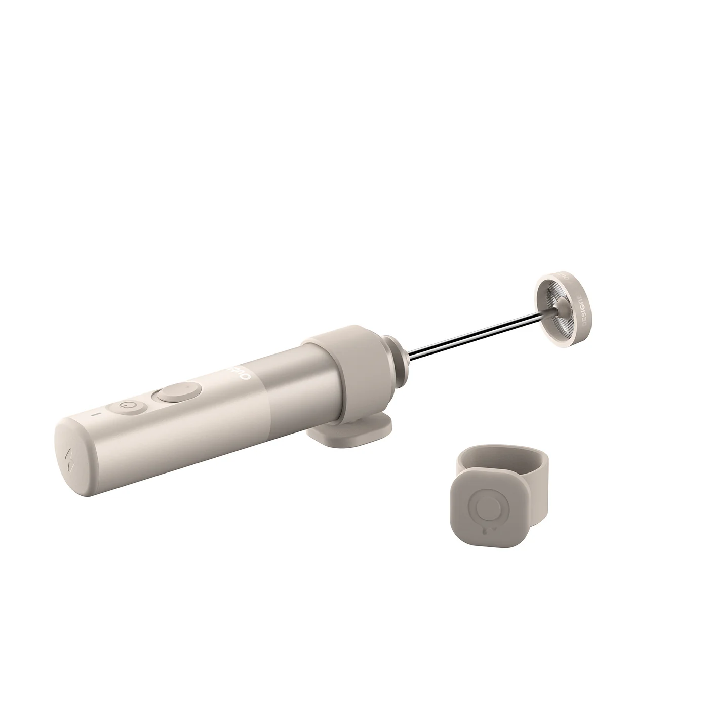 Dụng cụ đánh sữa bằng pin sạc Outin Lattogo Handheld Milk Fother, Silver - Ảnh 3